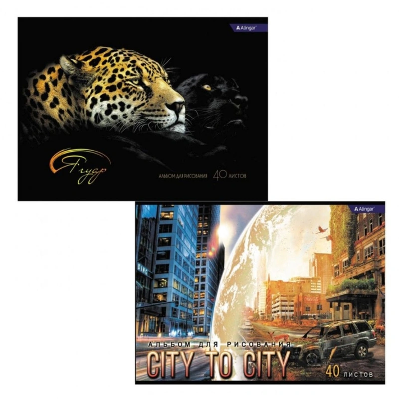 Альбом для рисования А4 40л 49044