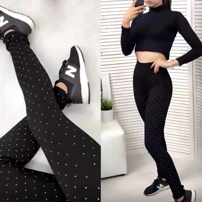 Лосины теплые женские 50500