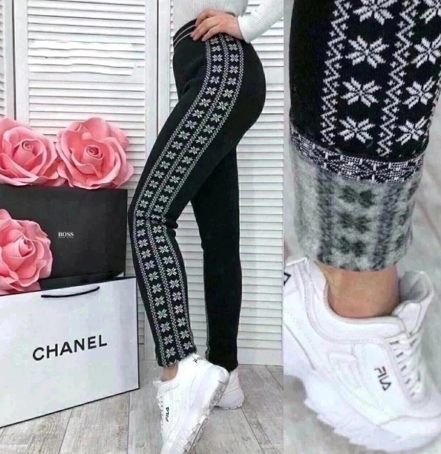 Лосины теплые женские 50604