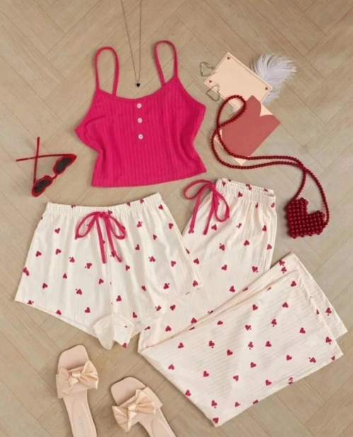 Пижама женская тройка