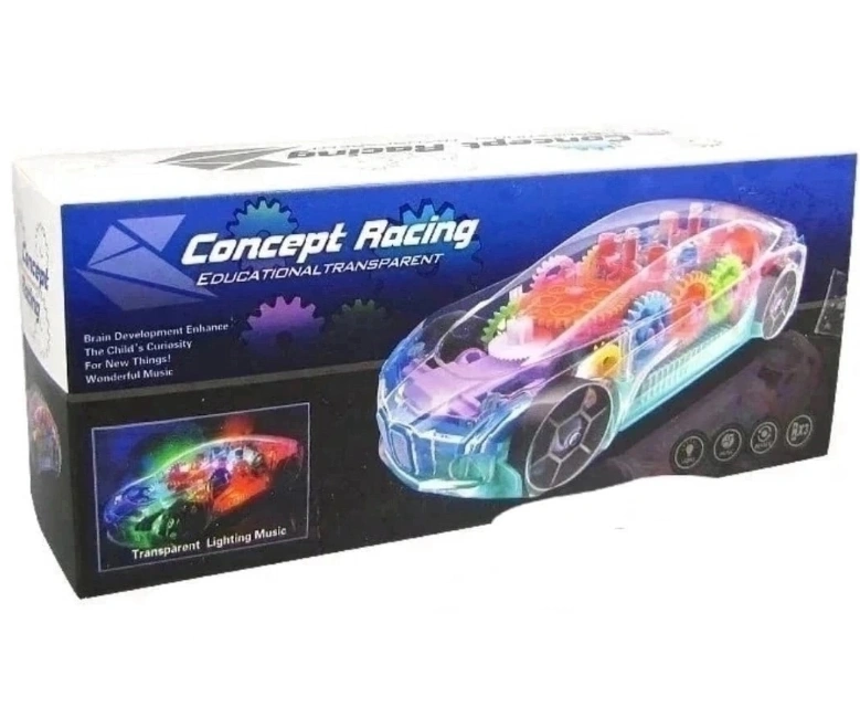 Прозрачная спортивная машина 34985