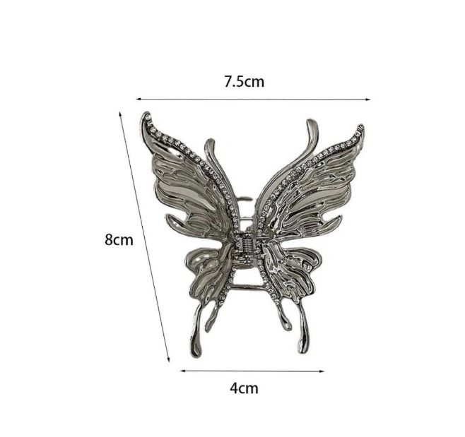 Заколка-краб для волос Бабочка 34232