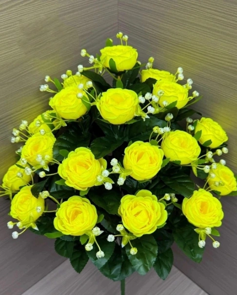 Искусственные цветы, упаковка 10 штук