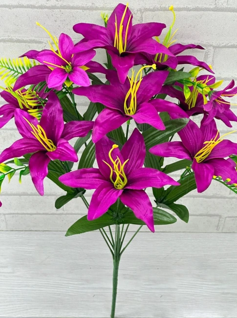 Искусственные цветы, упаковка 15 штук