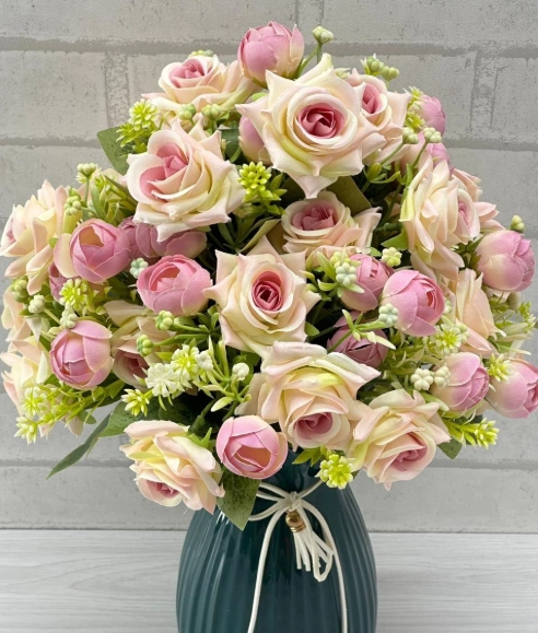 Искусственные цветы, упаковка 15 штук