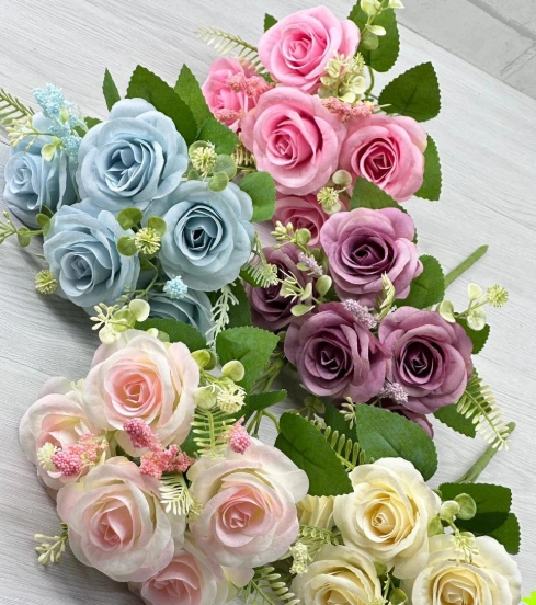 Искусственные цветы, упаковка 15 штук