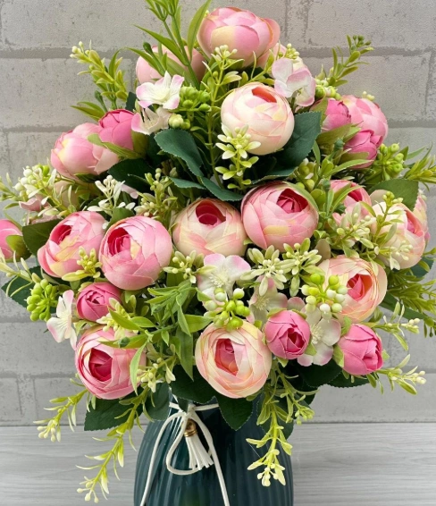 Искусственные цветы, упаковка 15 штук