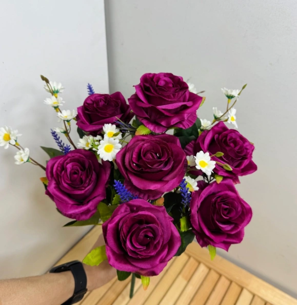 Искусственные цветы, упаковка 5 штук