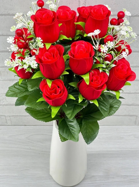 Искусственные цветы, упаковка 20 штук