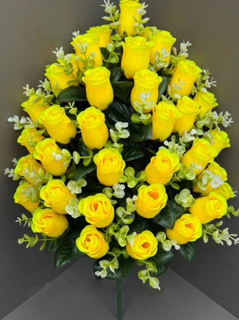 Искусственные цветы, упаковка 10 штук