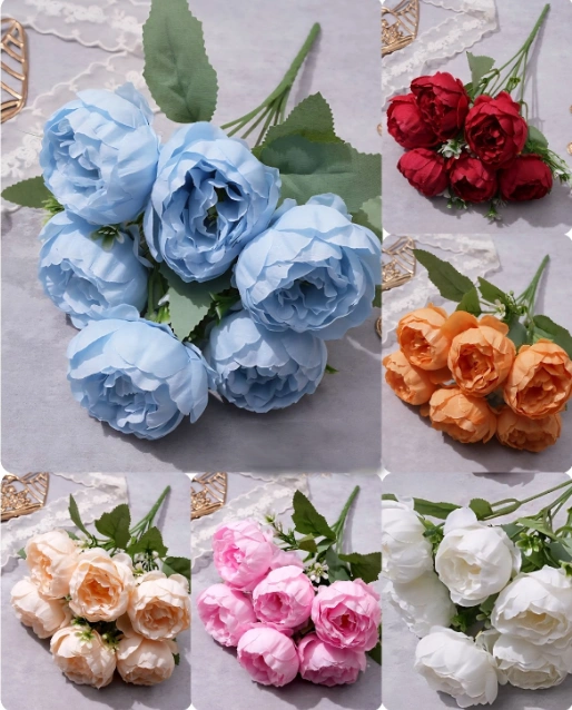 Искусственные цветы, упаковка 10 штук