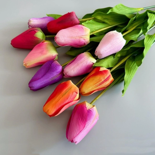 Искусственные цветы, упаковка 20 цветов