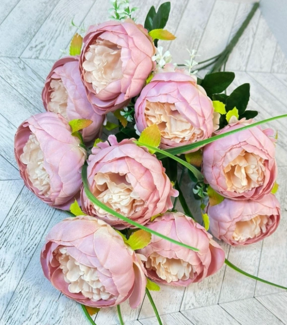 Искусственные цветы, упаковка 10 штук