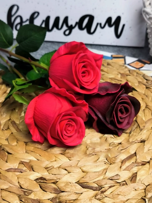 Искусственные цветы, упаковка 10 цветов